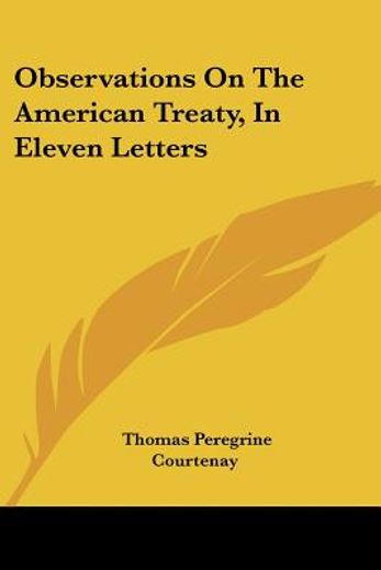 observations on the american treaty, in