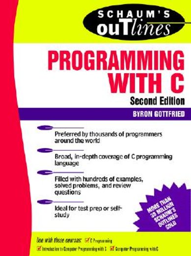 schaum´s outline of theory and problems of programming with c (en Inglés)