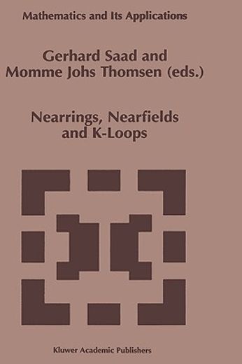 nearrings, nearfields and k-loops