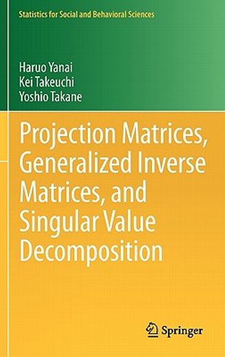 projection matrices, generalized inverse matrices, and singular value decomposition