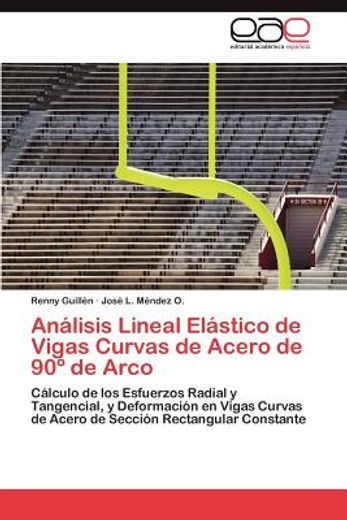 an lisis lineal el stico de vigas curvas de acero de 90 de arco (in Spanish)