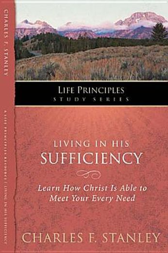 living in his sufficiency