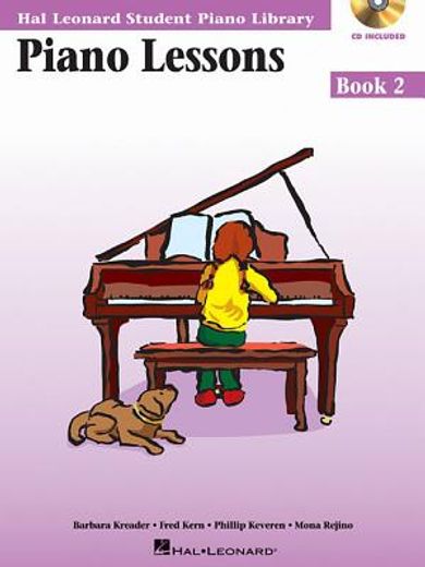 piano lessons book 2 (en Inglés)