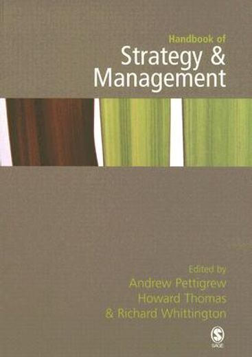 handbook of strategy and management