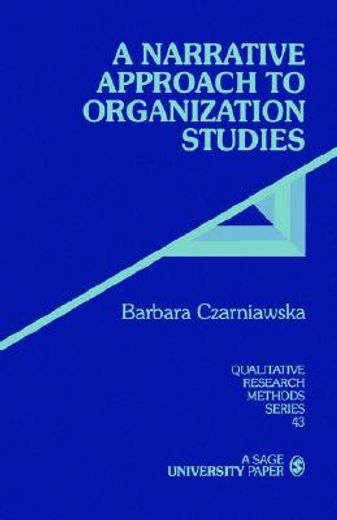 a narrative approach to organization studies