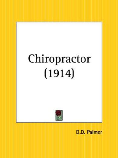 the chiropractor,(1914)