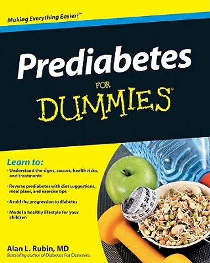 prediabetes for dummies (en Inglés)