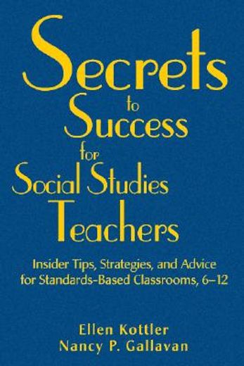 secrets to success for social studies teachers