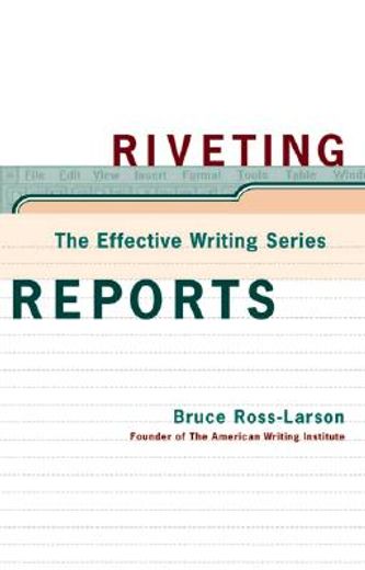 riveting reports (en Inglés)
