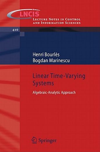 linear time-varying systems,algebraic-analytic approach
