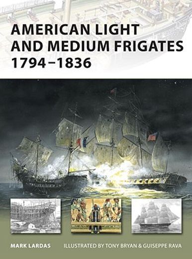 American Light and Medium Frigates, 1794-1836 (en Inglés)