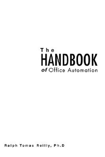 the handbook of office automation