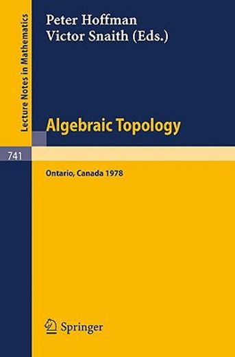 algebraic topology. waterloo 1978 (en Inglés)