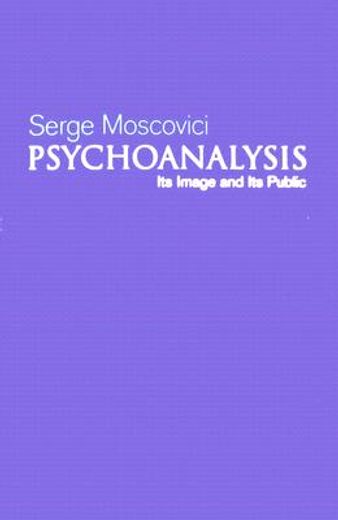psychoanalysis,its image and its public