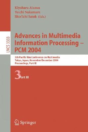 advances in multimedia information processing - pcm 2004 (en Inglés)