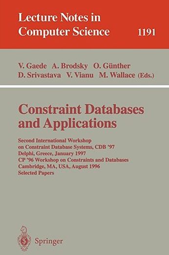 constraint databases and applications (en Inglés)