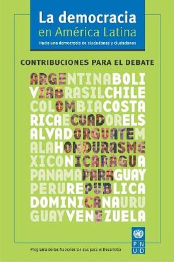 la democracia en america latina/democracy in latin america