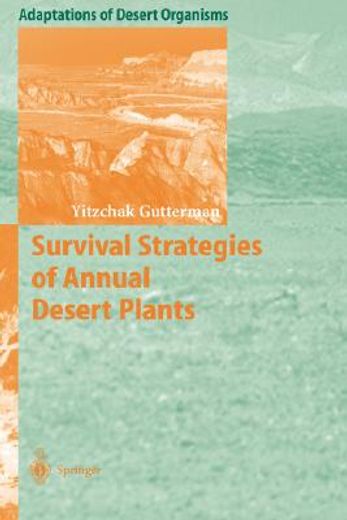 survival strategies of annual desert plants (en Inglés)
