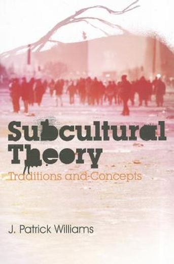 subcultural theory,traditions and concepts
