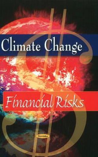 climate change,financial risks