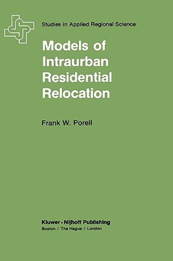 models of intra-urban residential relocation (en Inglés)