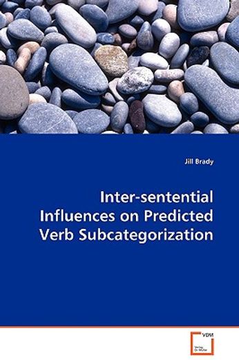 inter-sentential influences on predicted verb subcategorization