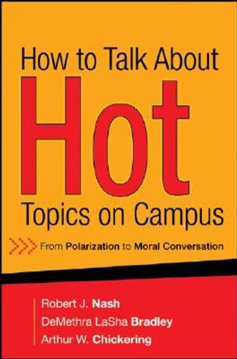 how to talk about hot topics on campus,from polarization to moral conversation (en Inglés)
