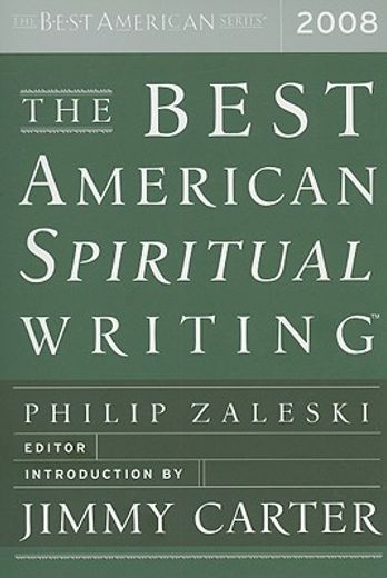 the best american spiritual writing 2008 (in English)