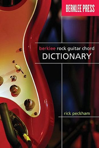 berklee rock guitar chord dictionary (en Inglés)