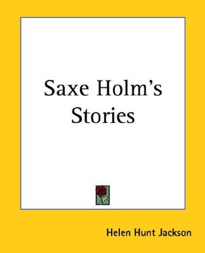 saxe holm´s stories