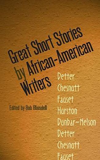 great short stories by african-american writers (in English)