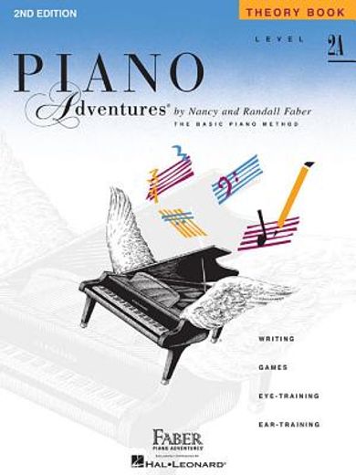 piano adventures level 2a,theory book (en Inglés)