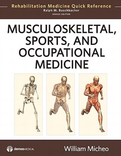 musculoskeletal, sports and occupational medicine
