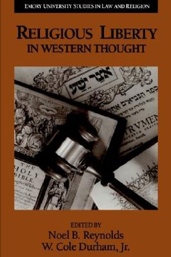 religious liberty in western thought (en Inglés)