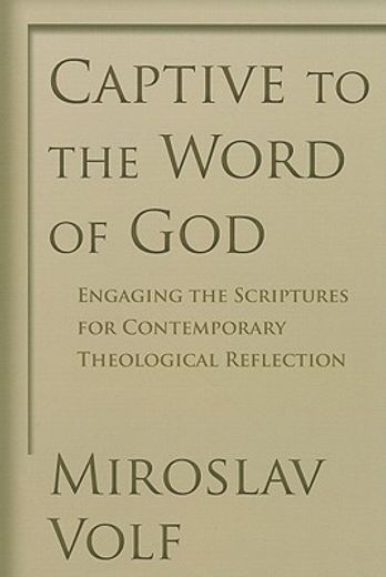 engaging the scriptures for contemporary theological reflection