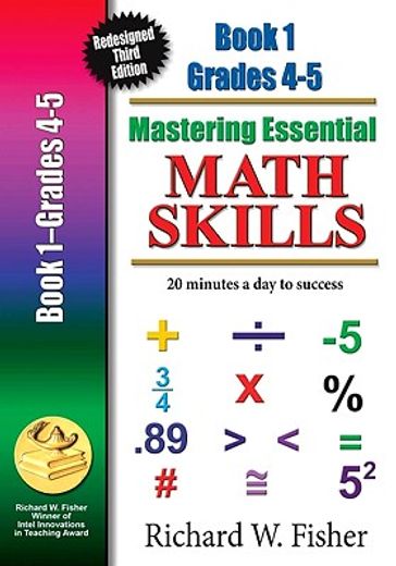 mastering essential math skills book 1 grades 4-5,new redesigned library version