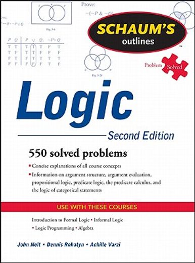 schaum´s outline of logic (en Inglés)
