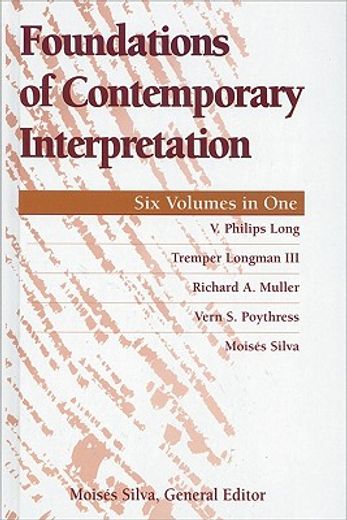 foundations of contemporary interpretation (en Inglés)