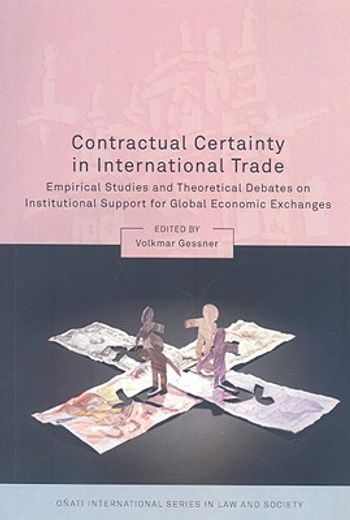 contractual certainty in international trade,empirical studies and theoretical debates on institutional support for global economic exchanges
