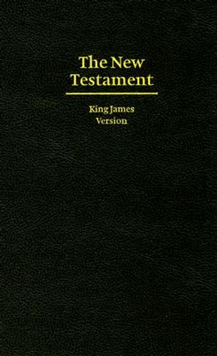 giant print new testament-kjv