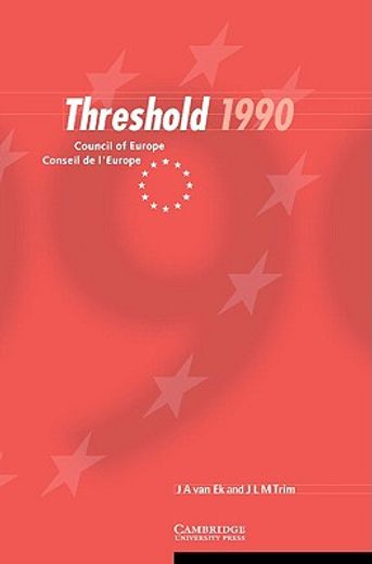 threshold 1990,council of europe/conseil de l´europe