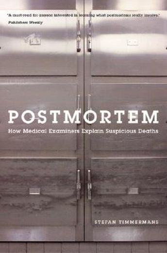 postmortem,how medical examiners explain suspicious deaths