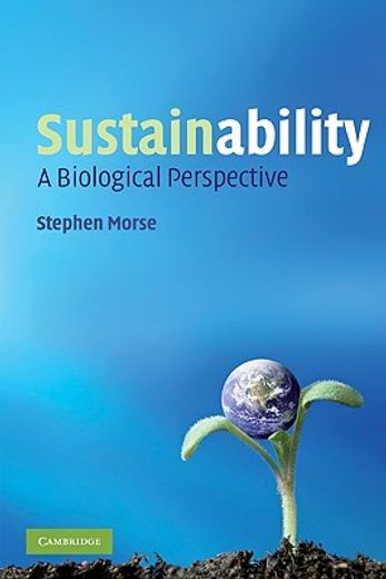 sustainability,a biological perspective (en Inglés)