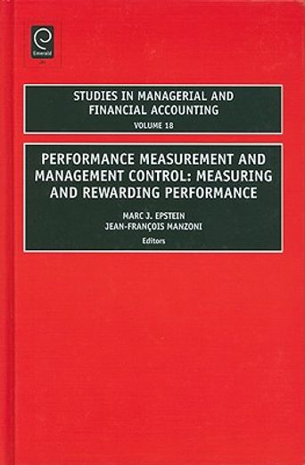 performance measurement and management control,measuring and rewarding performance