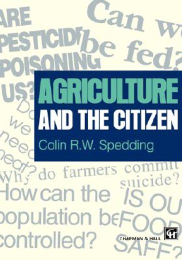 agriculture and the citizen (en Inglés)