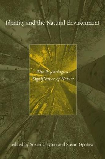 identity and the natural environment,the psychological significance of nature