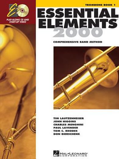 essential elements 2000,trombone book 1 (en Inglés)