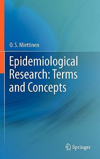 epidemiological research,terms and concepts