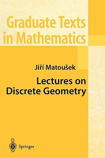 lectures on discrete geometry (en Inglés)