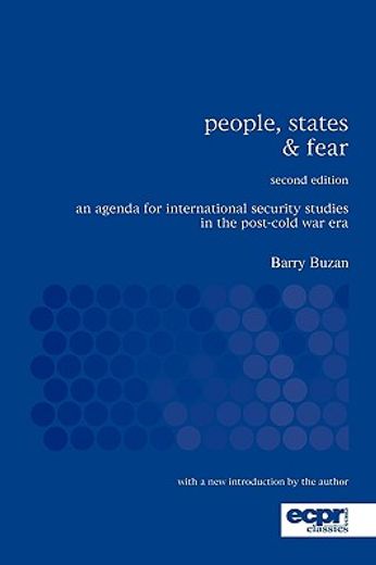 people, states & fear,an agenda for international security studies in the post-cold war era
